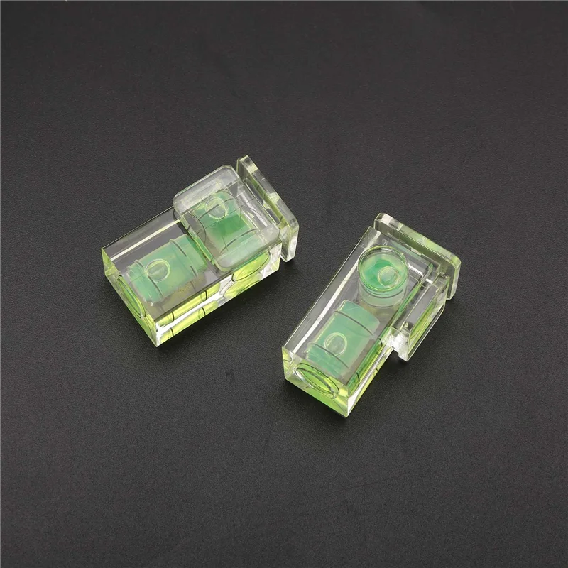 -A43I 2 PCS Hot Shoe Bubble Level Camera Two Axis Spirit Level For Digital And Film Camera