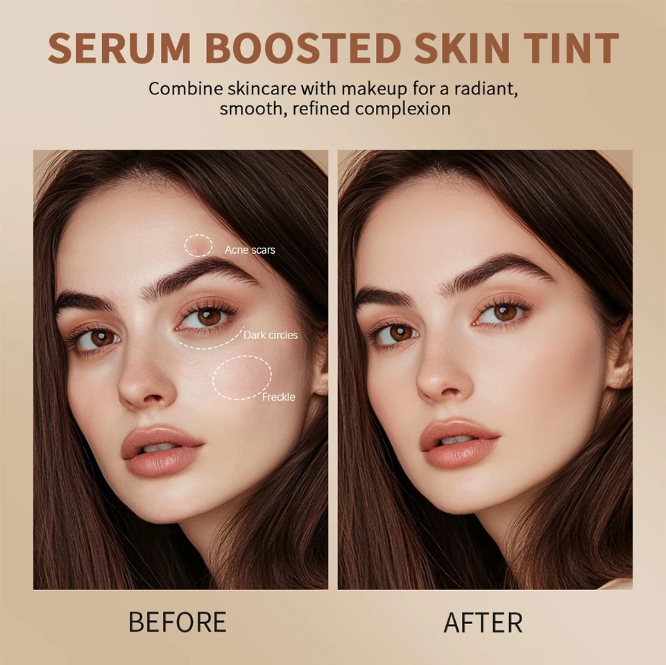 Tinted Moisturizer Balm Foundation Stick Lightweight Hydrating Sheer Coverage Natural Radiant Glow Portable Daily Face Makeup Cosmetic S58d9ab017ca04e9dad86dba36622915a4