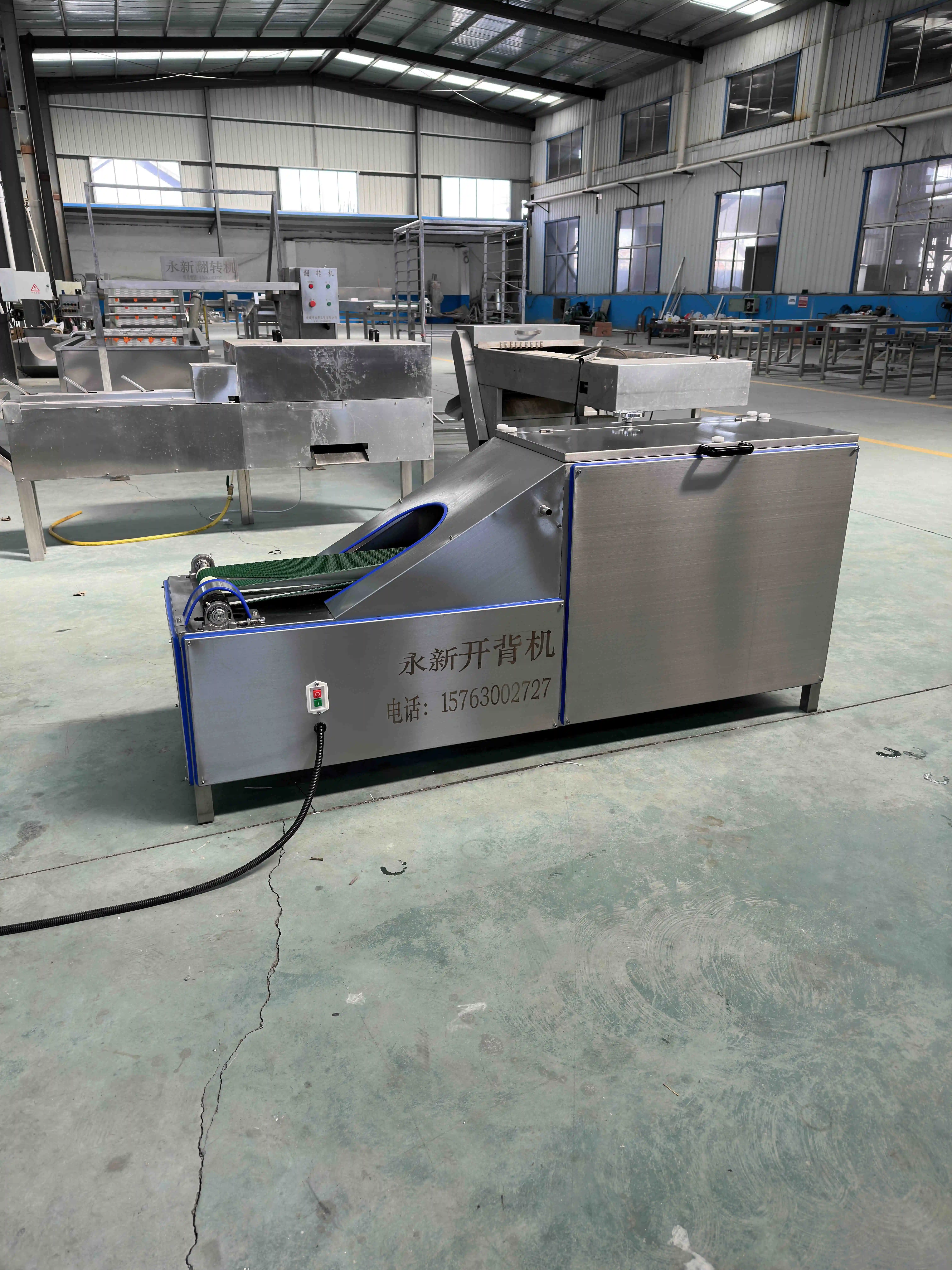Automatic Fish Cleaning Scaling Gutting Machine Price For Sardine Fish Processing Machines