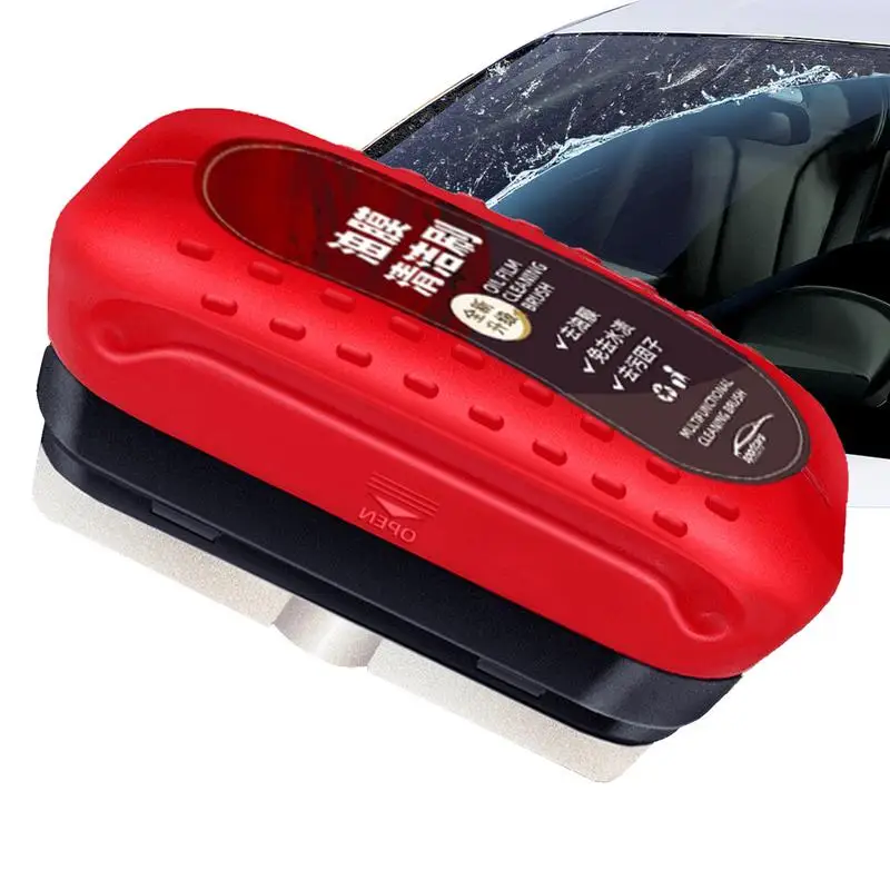 

120ml car Glass Oil Film Remover Brush Automotive Windshield Oil Film Cleaner Car rearview mirror Cleaning Brush for auto Window