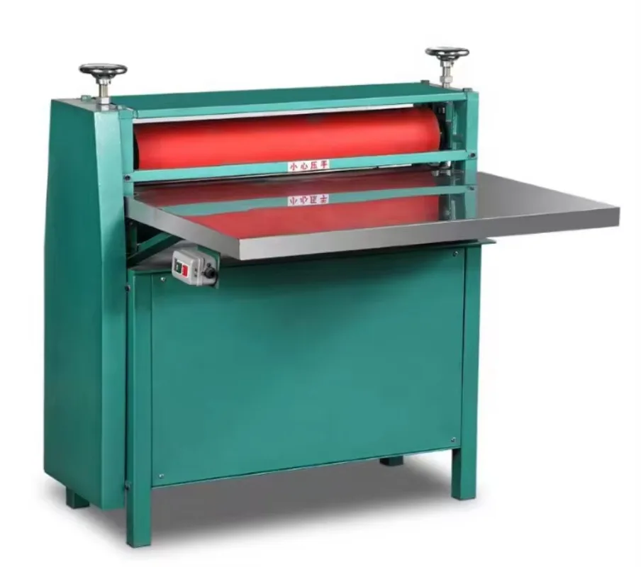 variable frequency speed control roller paper flattening machine