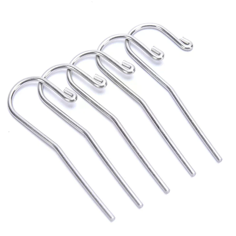 5Pcs/Pack Stainless steel 2mm Dental Lip Hook Root Canal Measuring Accessories Lip Mouth Hook Apex Locator Tool for Dentists