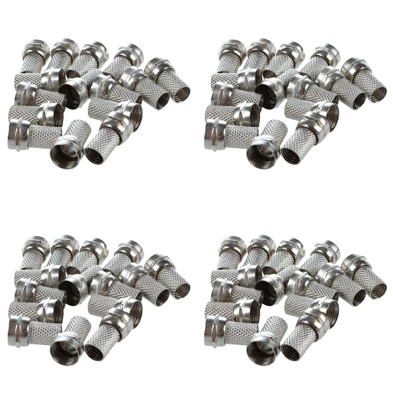 60 Pcs RG6 F-Type T…