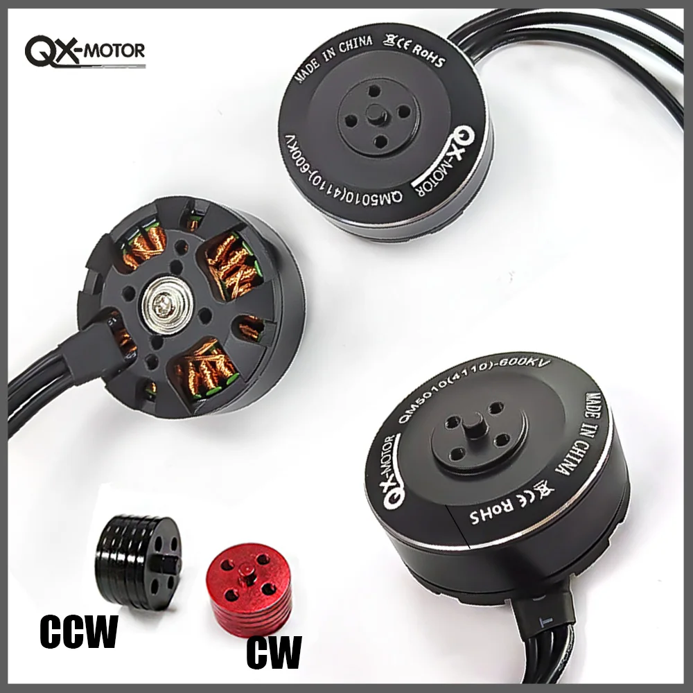 

QX-MOTOR 320KV 380KV 600KV QM5010 4110 CCW CW Бесщеточный двигатель высокой мощности для радиоуправляемой модели самолета, детали игрушки