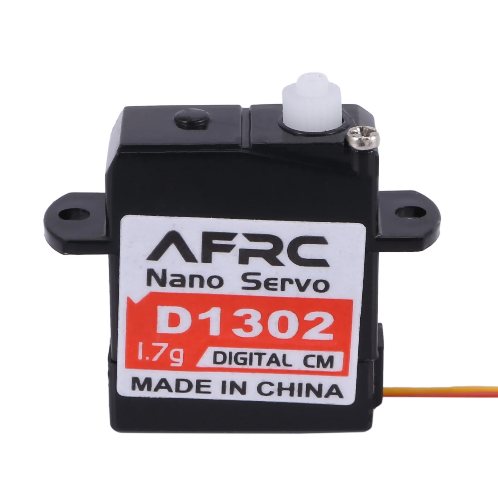 AFRC-D1302 Grande Torque Mini Digital Servo JST Conector para RC Modelo Drone Avião Helicóptero, 1.7G