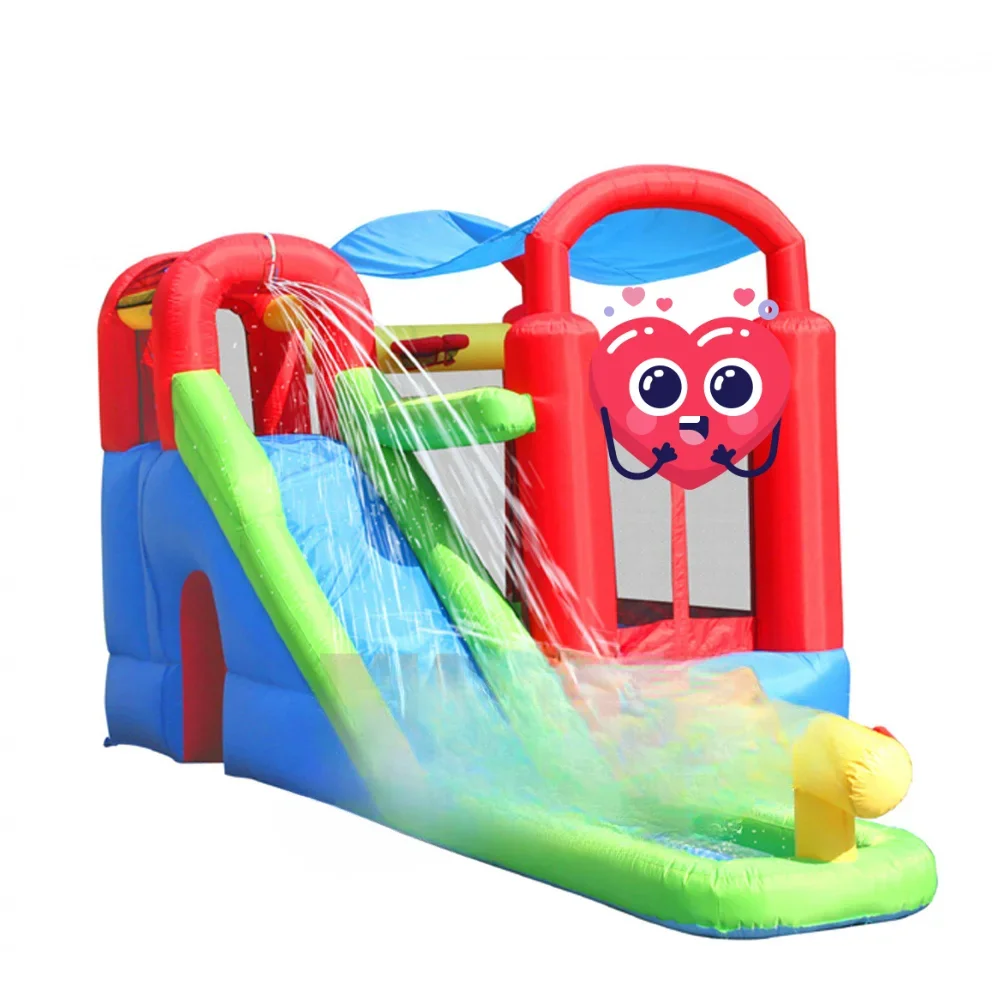 

'Inflatable castle inflatable swimming pool customized wholesale bouncing house game console wet or dry combination