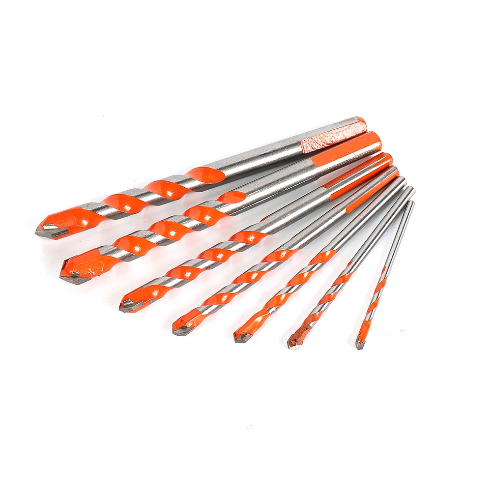 Carbide Construction Drill Bit 4mm 5mm 8mm 10mm Multi-functional Bits Set For Tile Glass Ceramic Marble Carbide