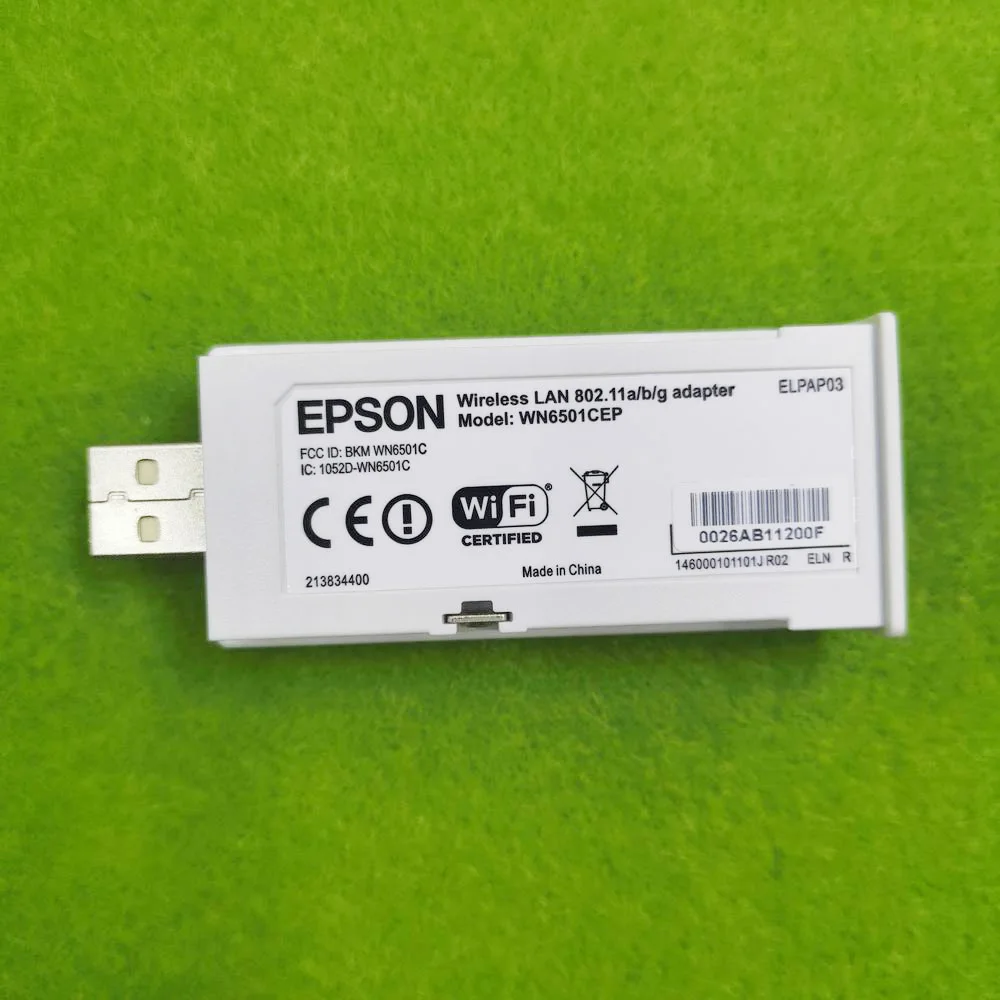 

Оригинальный БЕСПРОВОДНОЙ LAN ELPAP03 ДЛЯ EPSON PowerLite Pro G5150NL G5350NL G5450WUNL G5550NL G5650W G5650WNL G5750WUNL PROJECTOR