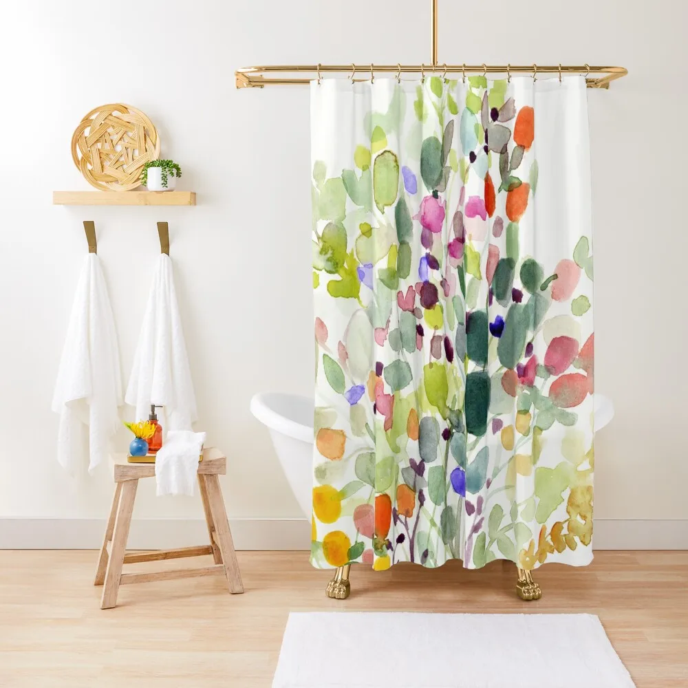 

Petals floral watercolor by Sue ZipkinShower Curtain Curtain Bathroom Bath Curtain