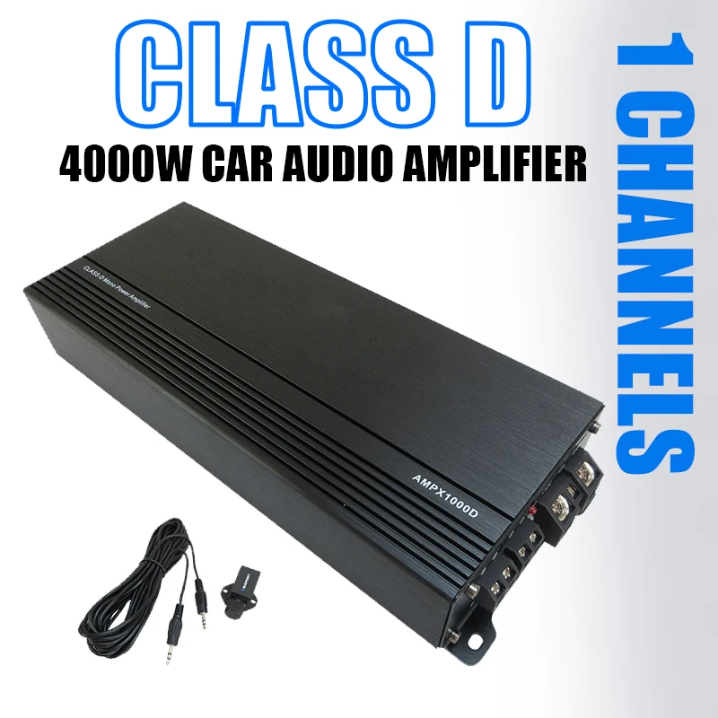 4000W Class D 1-CH …