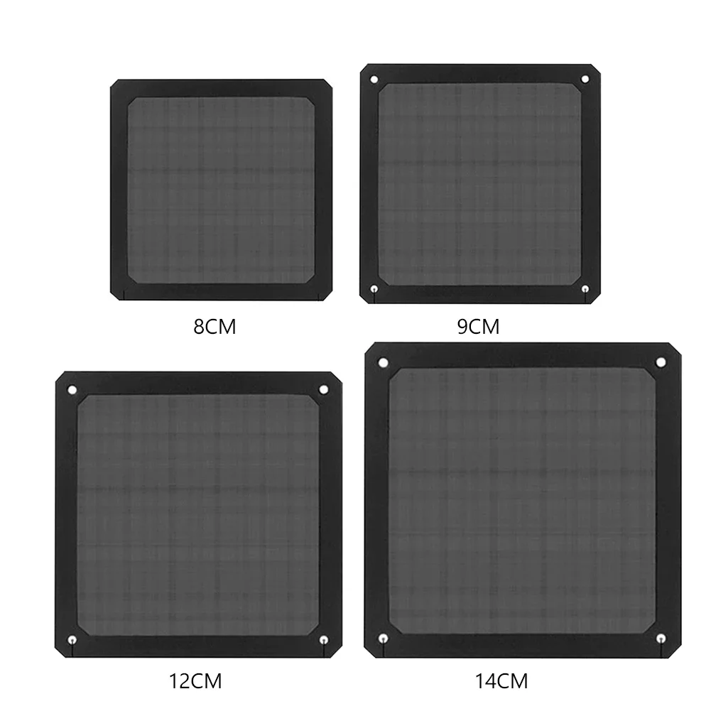 8–14 cm magnetischer Rahmen, Staubfilter, staubdicht, Netzabdeckung, Netzschutz mit Loch für PC, Computer, Gehäuse, Lüfter, Netzteil
