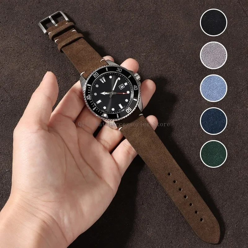 

Мягкий холст, ремешок для умных часов, быстросъемный кожаный ремешок для мужчин и женщин, спортивный браслет, универсальный сменный браслет, ремень 20 мм 22 мм