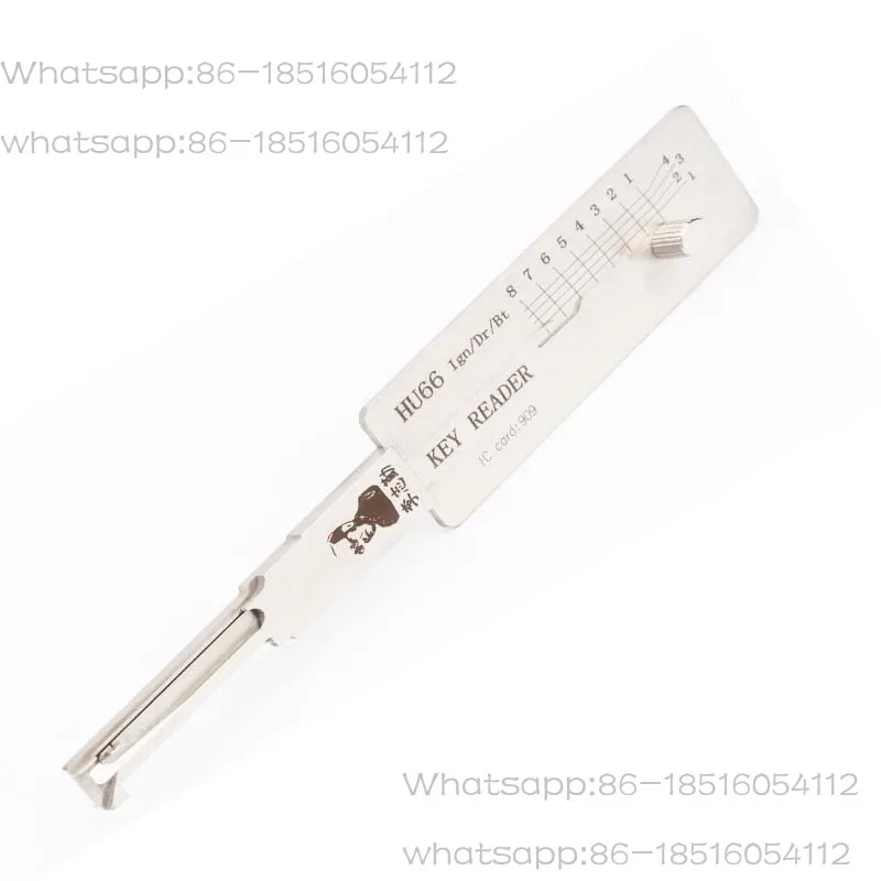 

Оригинальный считыватель ключей LISHI HU66 UH66 Ign/Dr/Bt 2 в 1, автоматический декодер и инструмент для захвата, оксисарные инструменты