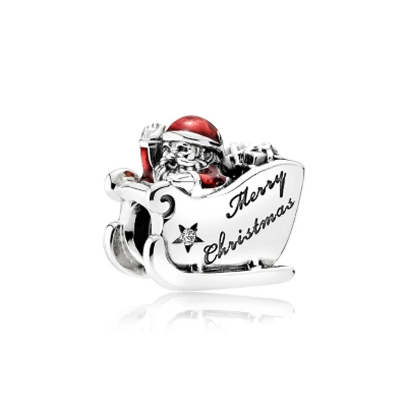 2025 925 Silver Dragonfly Hummingbird Leaf Clover pendant Charm Bead Fit Original Bracelet Jewelry For Annversary Gifts Star