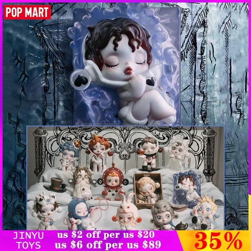 

POP MART Skullpanda Everyday Wonderland Series Mystery Box Cute Anime Action Cartoon Figure Caja Misteriosa Model Birthday Gifts