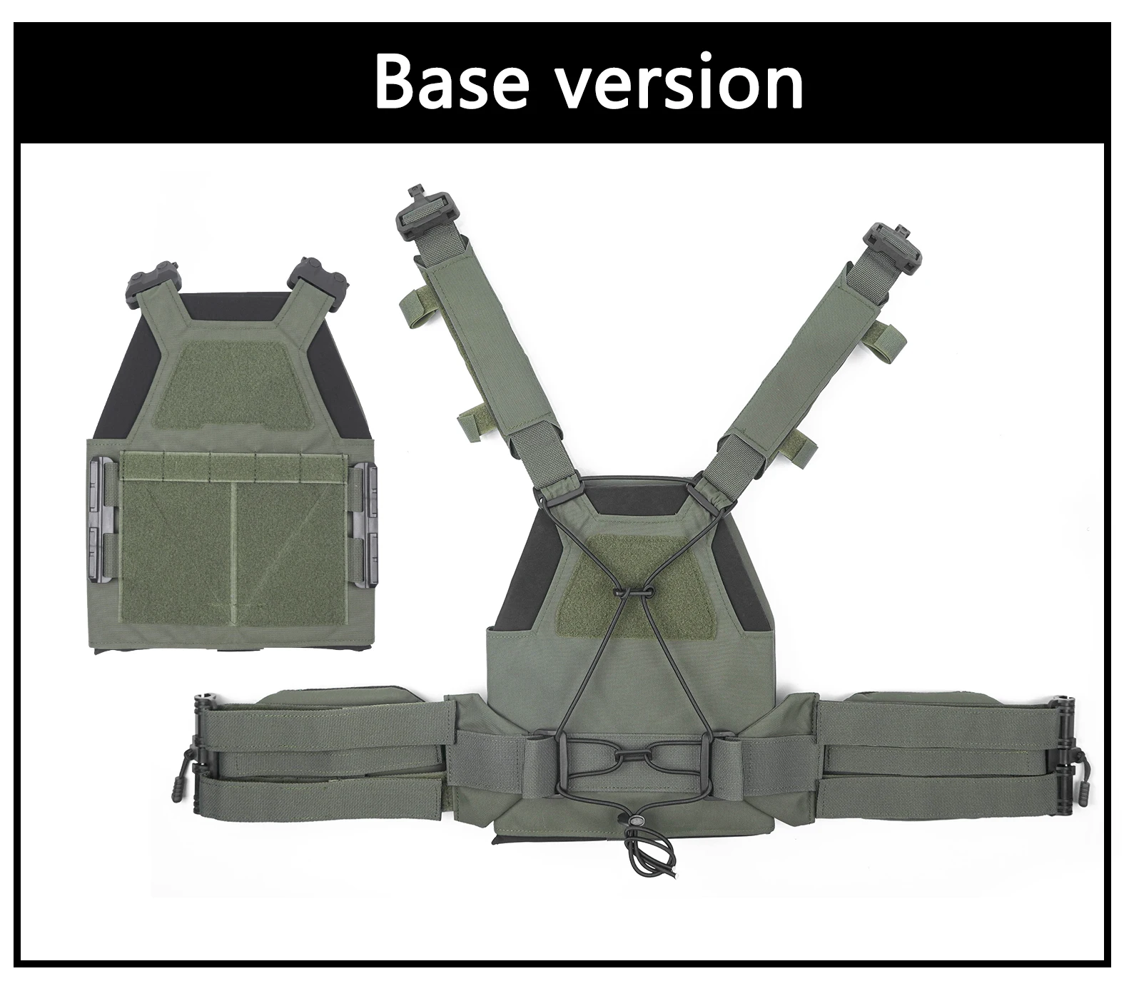 DMGear XP10 Tactical Vest Quick Release Adjustable Airsoft Gear Equipment Accessory Wargame Outdoor Hunting Outdoor view 4