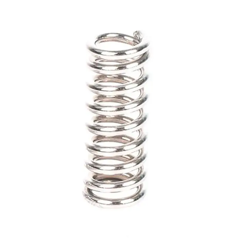 3d Printer Springs 10pcs/Lot Nickel Plated Extruder Feeder Spring Inner Diameter 5mm，Height20 Mm For 3d Printer Accessories