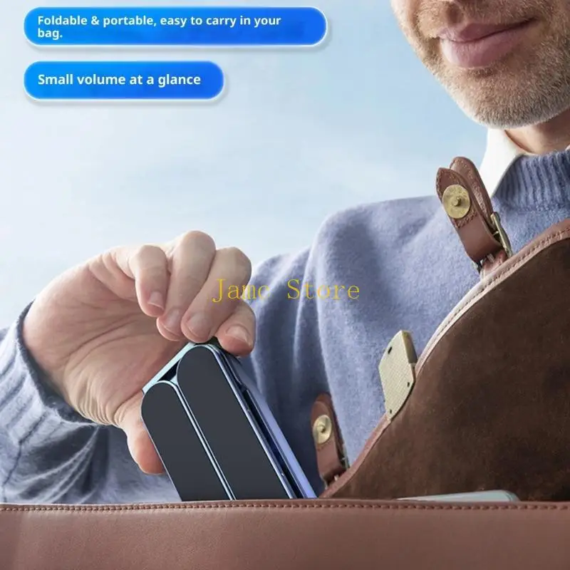 LX0B مبردات كمبيوتر محمول هادئة من الألومنيوم بتصميم قابل للطي حامل متعدد الزوايا للأجهزة اللوحية نظام تبريد محمول مقاس 10-17