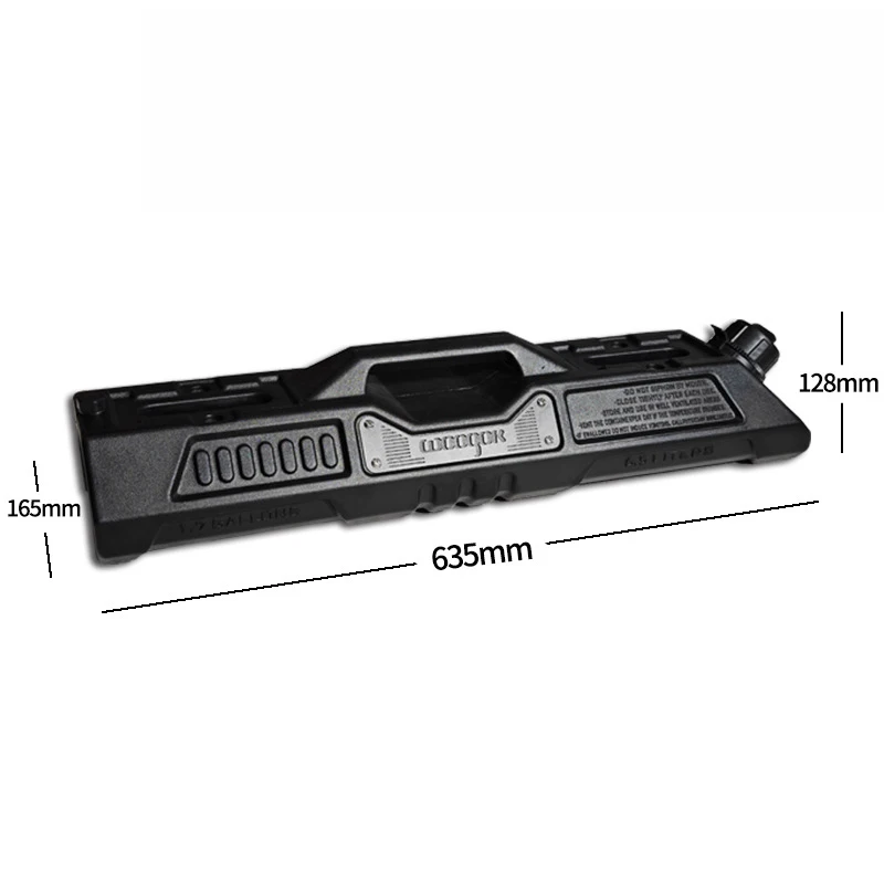 Car 6.5L Portable Fuel Tank Emergency Backup Fuel Container For Off-road Vehicles Motorcycles SUV RV Water Tank 5