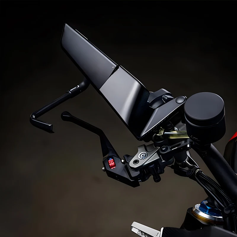 For CBR650R F CBR1000RR CBR600RR CBR 250R 300R 400RR 500R Motorcycle Mirror Modified Wind Wing Rotating Rearview Mirror image 5