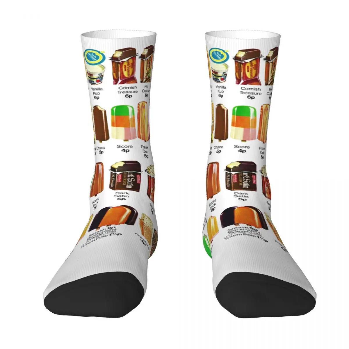 Ice Cream Stockings Women Men advertisement Socks Quality Modern Socks Autumn Climbing Anti Skid Design Socks Birthday Gift