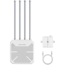 Newest WAVLINK WN573HX3 AX3000 Wifi 6 Waterproof Outdoor Dual Band Wireless Routers AP Repeater Mesh Extender Router with POE