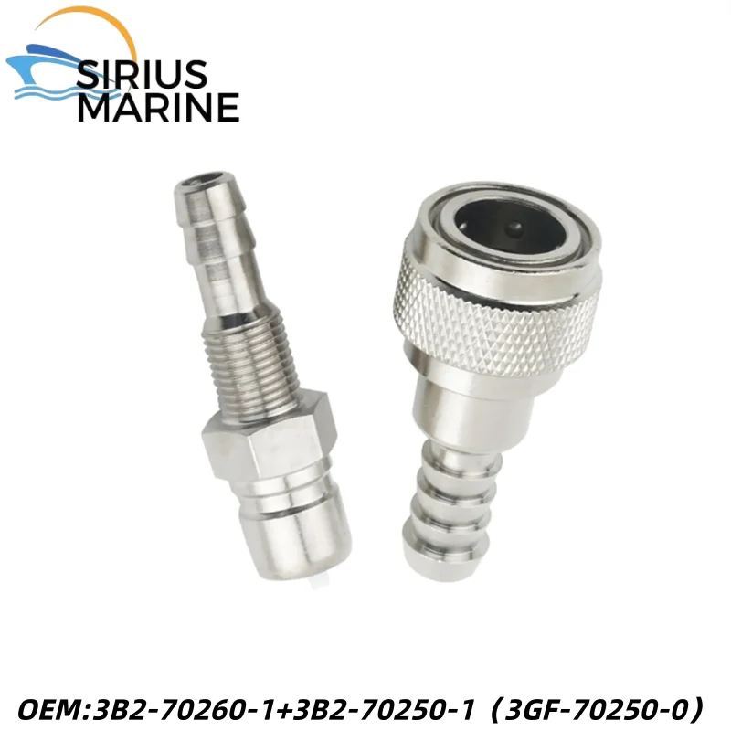 

Outboard motor parts Replace For TOHATSU/MERCURY 2/4Stroke 5-90HP Fuel Line Connector 3B2-70260-1+3B2-70250-1