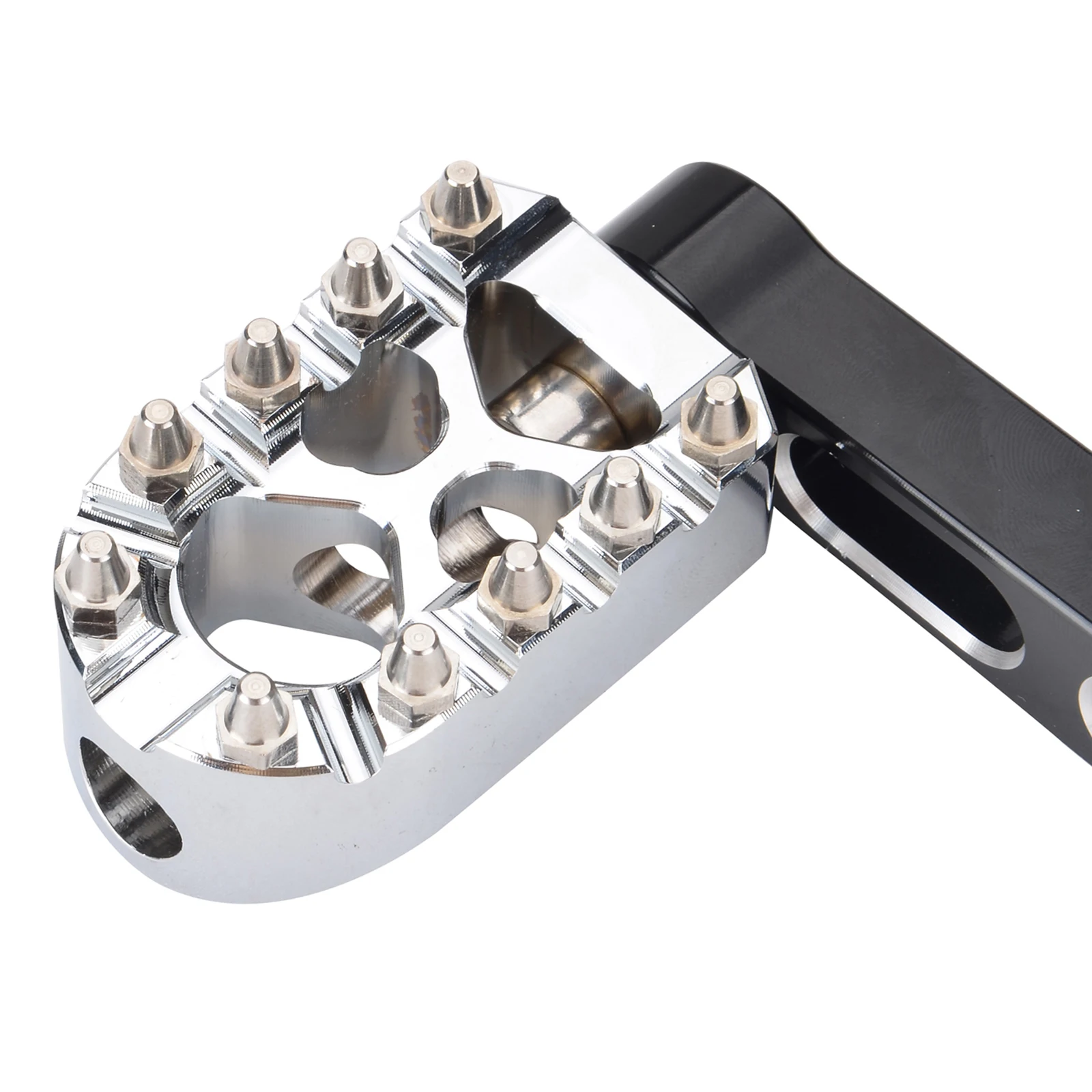 

Anti-Skid Motorcycle Chrome Shifter Peg For Harley Touring Softail Dyna Sportster Aluminum Knurled MX Gear Shift Brake Foot Rest