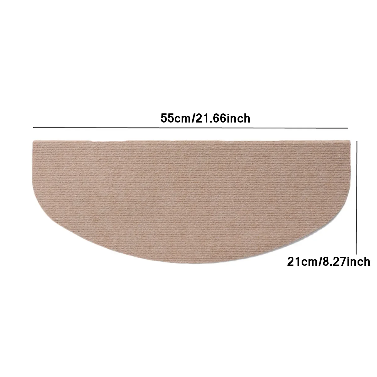 7Pcs Set 55x21cm PVC Freely-Cut Self-adhesive Stair Treads Non-slip Rugs Stair Mats Pads Carpet 5 Colors Home Safety Pads Mat