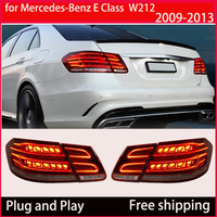 Tail Lamp for Benz W212 LED Tail Light 2009-2015 E200 E300 Rear Fog Brake Turn Signal Automotive Accessories