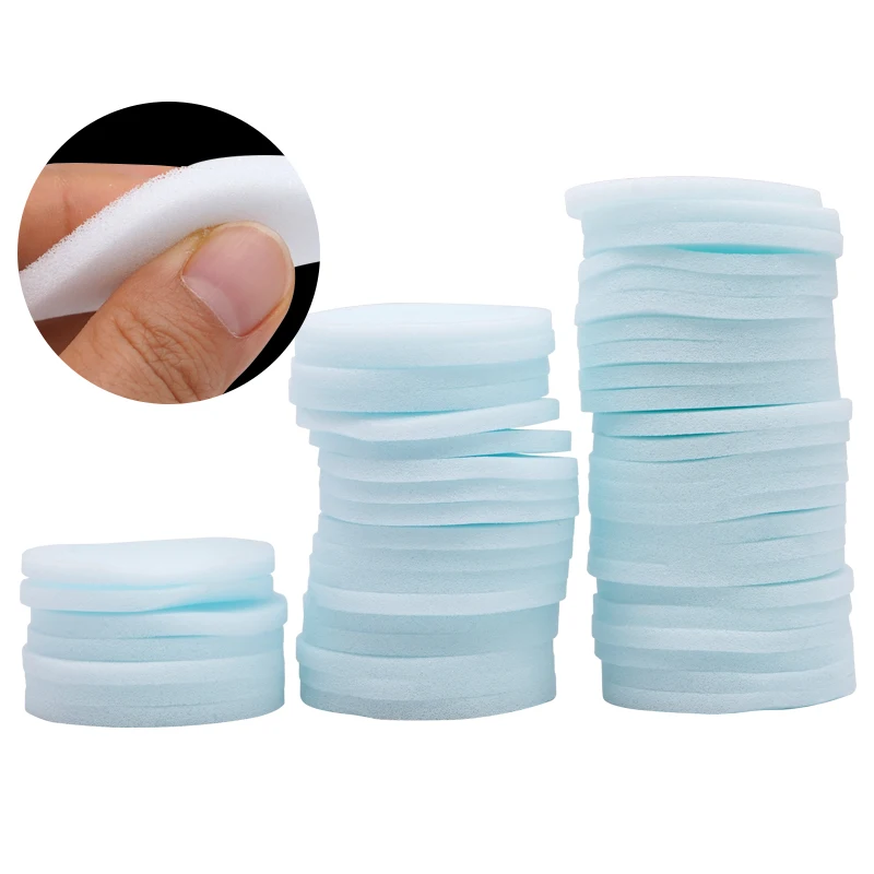 50pcs Dental Disposable Clean Sponge Pad Dentist Endodontics Files Sponges Clean Material Dentistry Oral Care Teeth Tools