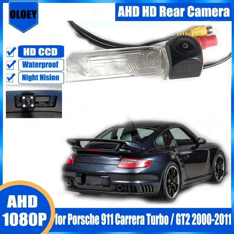 

Rear View Camera for Porsche 911 Carrera Turbo / GT2 2000-2011 Reverse Camera License Plate Lamp Camera