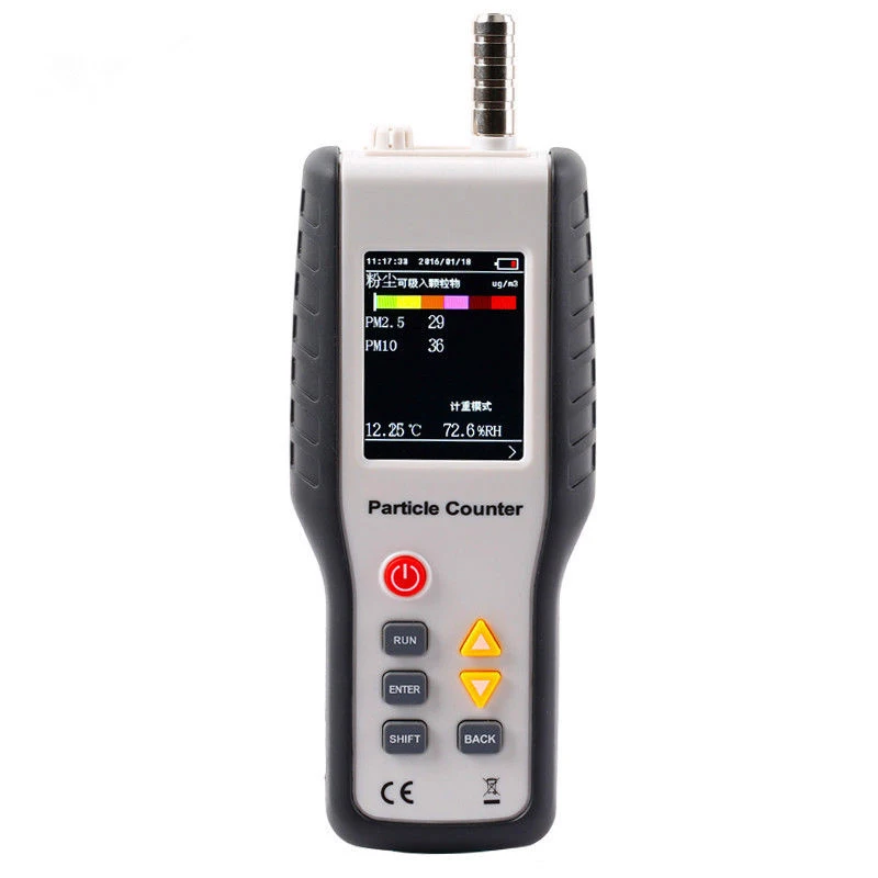 

HT9600 PM2.5 Detector Air Quality Monitor Particle Counter Dust Sampling Meter Gas Analyzer