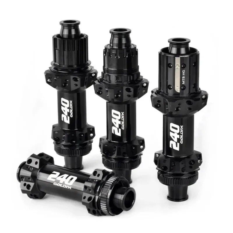 

M240 Mountain Bike Hub BOOST Straight Pull 52T Ratchet 28H Center Lock, 2+4 Sealed Bearings for XC-Class Mountain Bike