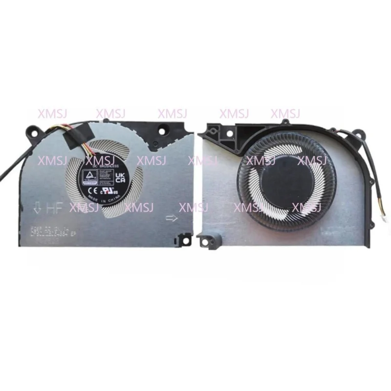 FQ9P FQK5 พัดลม CPU GPU สําหรับ DFSCL12E 064864   -FQ9P DFSCL12E16486S-FQK5 RTX4060 DC12V 1A XMSJ