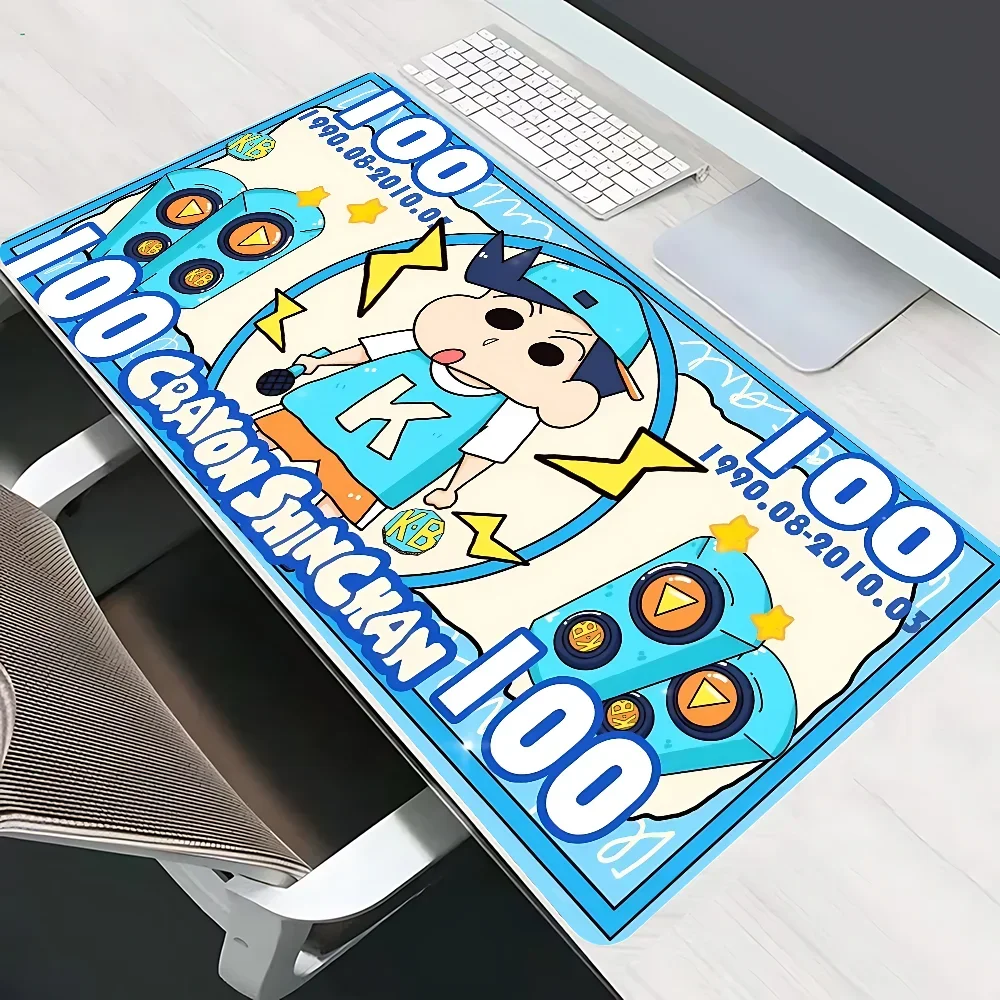 Alfombrilla de ratón C-Crayons-Shin-chans, alfombrilla grande para teclado de juegos de ordenador, alfombrilla para ratón, accesorios para jugadores de ordenador portátil, alfombrilla de escritorio, alfombra HD
