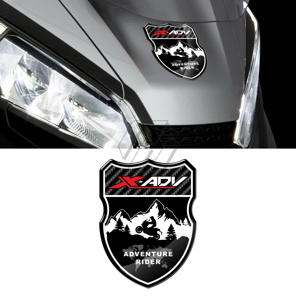 For HONDA X-ADV XADV 150 250 300 750 Adventure Rider Decals 3D Motorcycle Shield Sticker