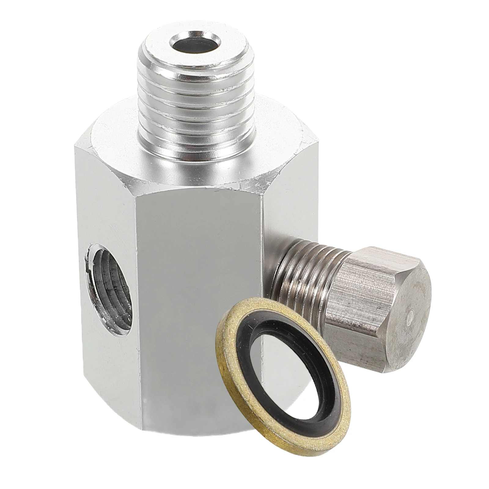 

Aluminum Alloy Quick Connect Oil Pressure Gauge Fitting Durable Adapter For E36 Hydraulic System Maintenance
