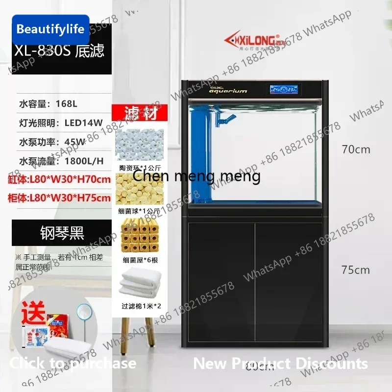 

Аквариумный фильтр для дна аквариума CC 45 из ультрапрозрачного стекла для дома и гостиной, экологический, безводный, средний и большой размер, Jinlong