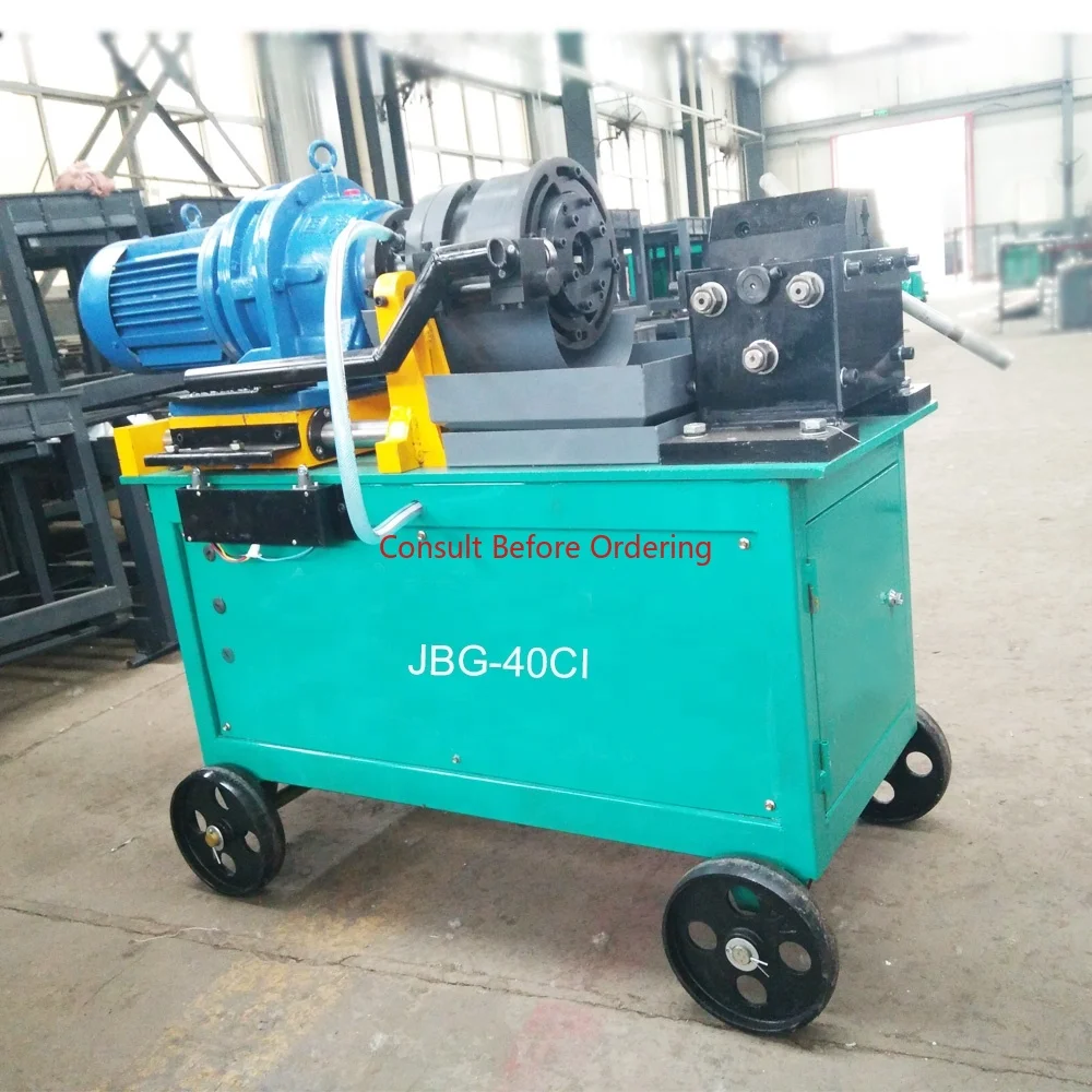 

JBG-40CI Parallel Thread Rolling Machine/steel Rebar Threading Machine