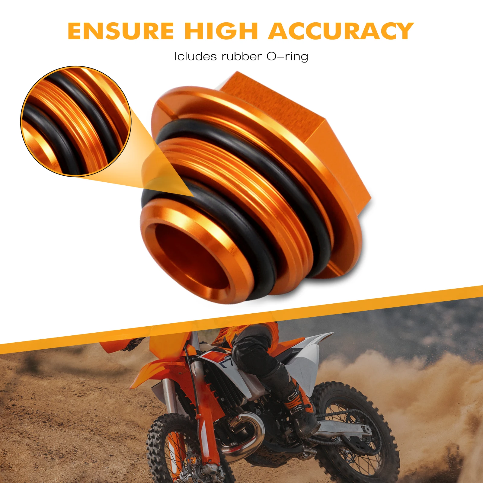 Rear Brake Reservoir Cover Cap For KTM 125 150 200 250 300 350 400 450 500 530 EXC EXC-F SX SX-F XC XCF XCW XCF-W TPi 2014-2022