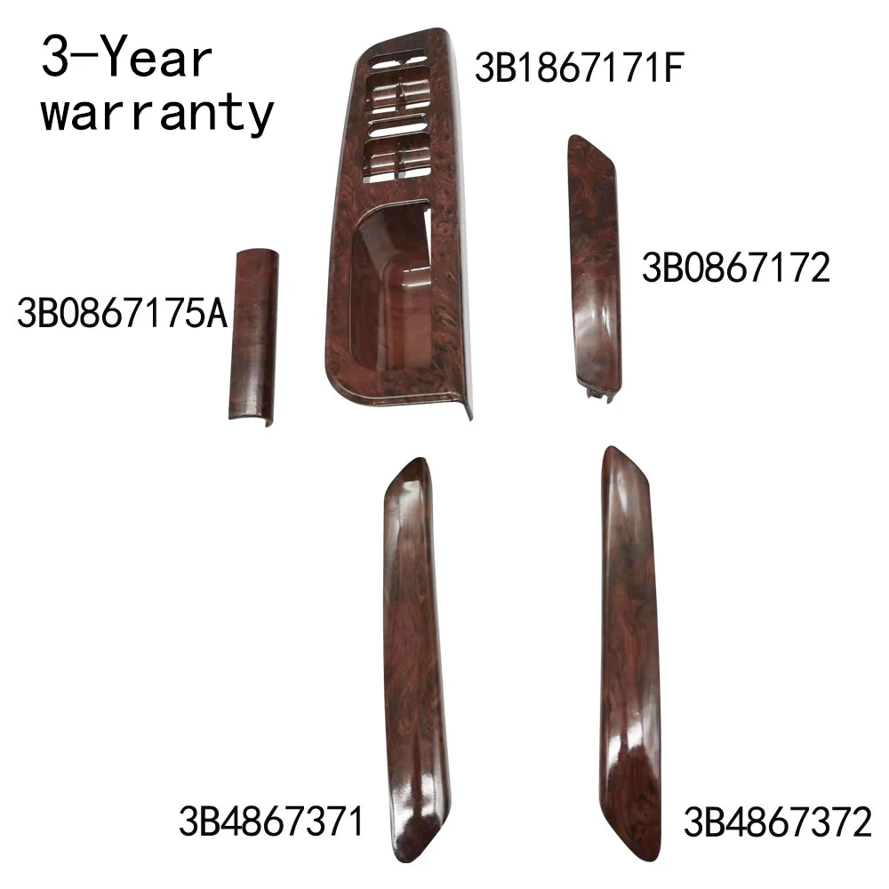 

A set Inner pull handle cover 3B0867175A 3B1867171F 3B0867172 3B4867371 3B4867372 For VW Bora Jetta Passat Golf