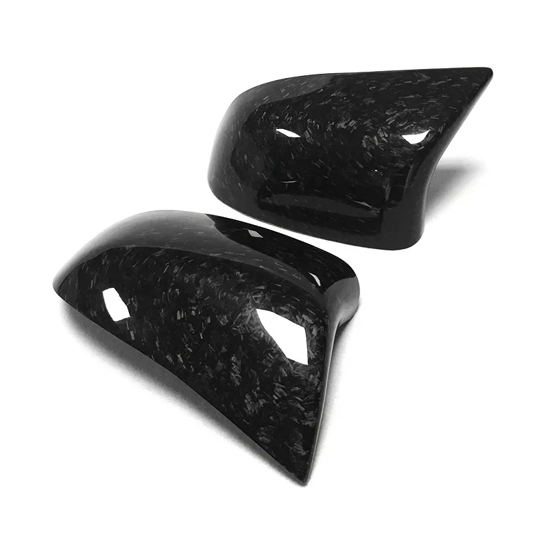 

Forged Carbon Fiber Side Mirror Cover for BMW X3 X4 X5 X6 Upgrade X5M X6M Look 2014-2018 Replacement Caps