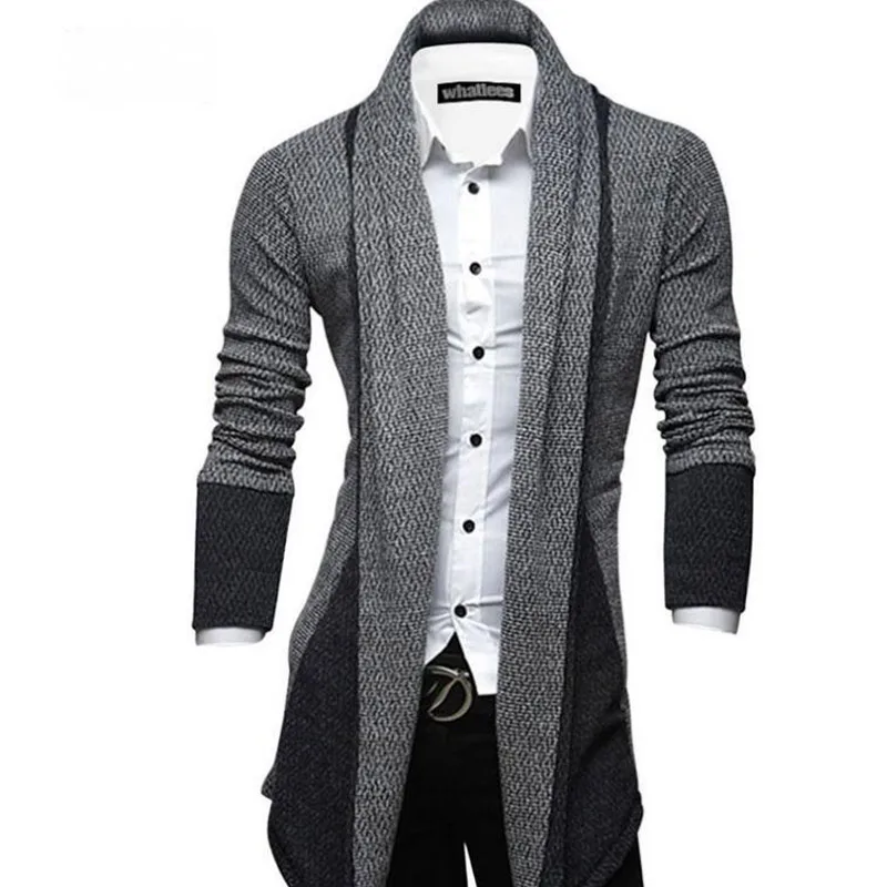 

2023 KPOP Fashion Style Harajuku Slim Fit Tops Loose Casual All Match Outerwear Knitwear Cardigan Patchwork Long Sleeve Sweaters