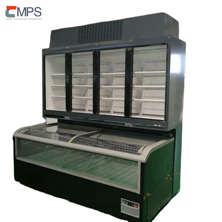 

Горячая распродажа: Коммерческий морозильный ларь комбинированного типа со сменными элементами (холодильник-морозильник)