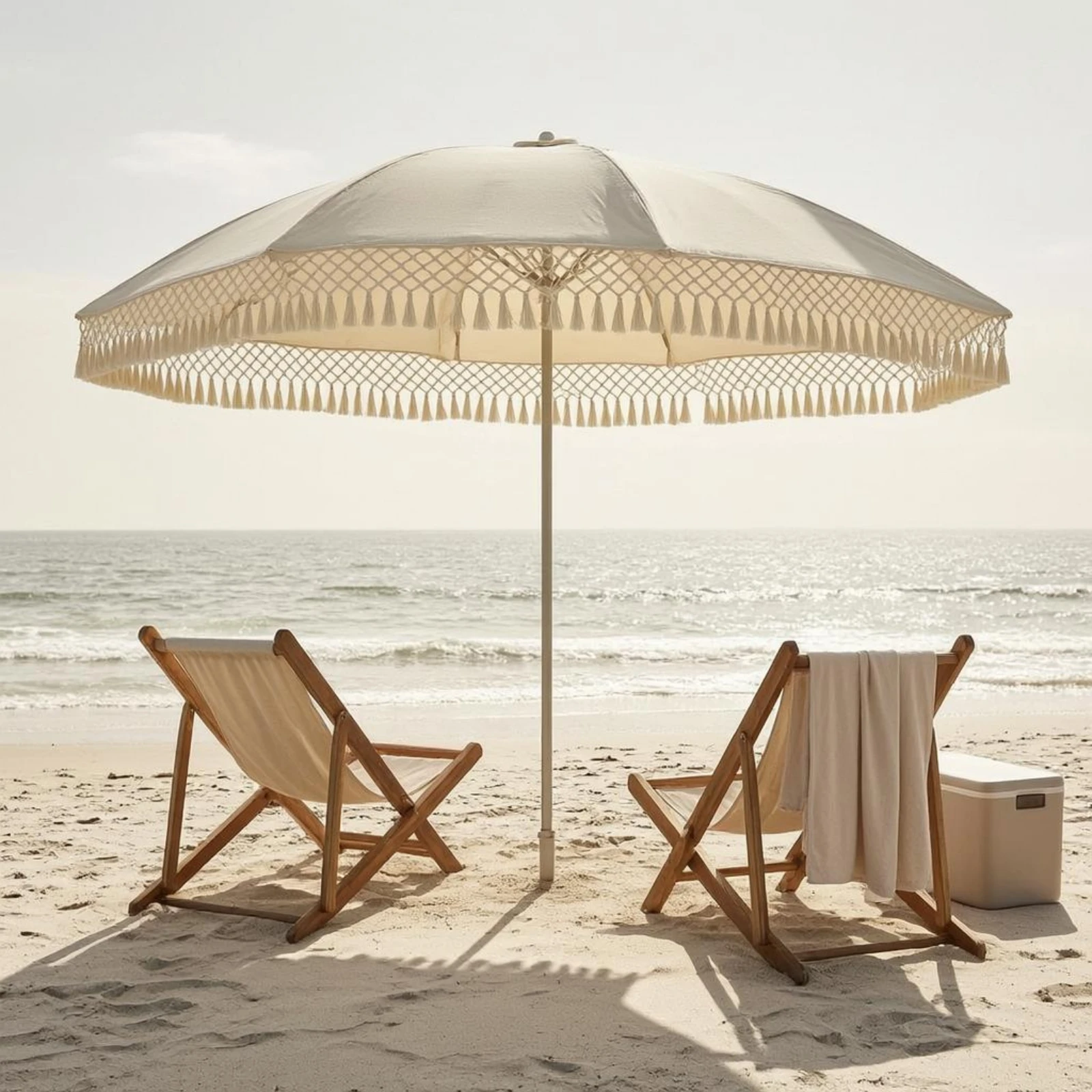 مظلة شمسية مربعة خفيفة الوزن ب - مراجعة Outdoor Furniture Umbrella وسعره