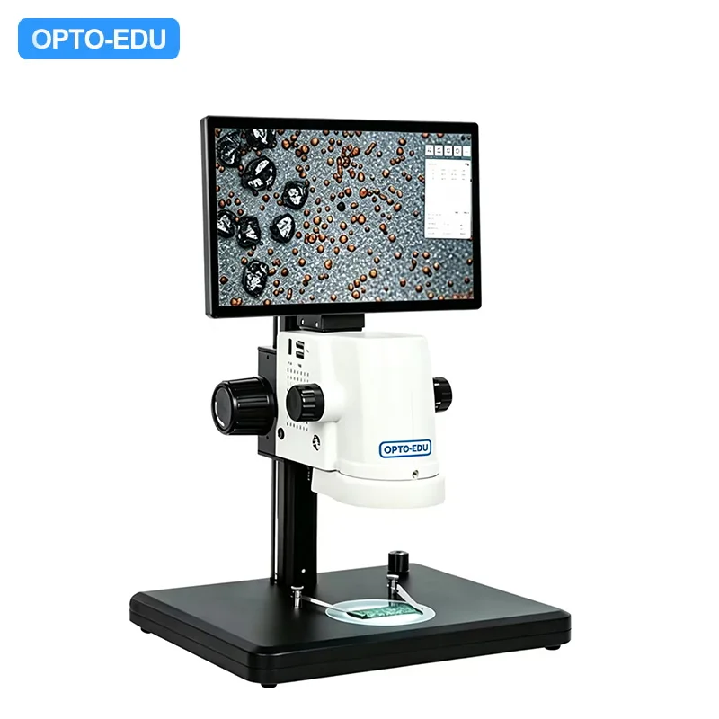 OPTO EDU A36.3602 11.6 Inch 110x 5.0MP Stereo LCD Digital Microscope Professional Laboratory  ation Optical Microscope