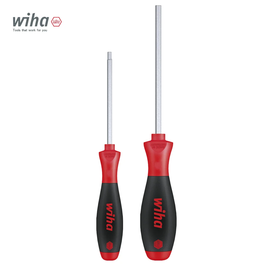 

German WIHA Tools Hex Allen Wrench Screwdriver with Comfortable Grip Handle NO.356 Series