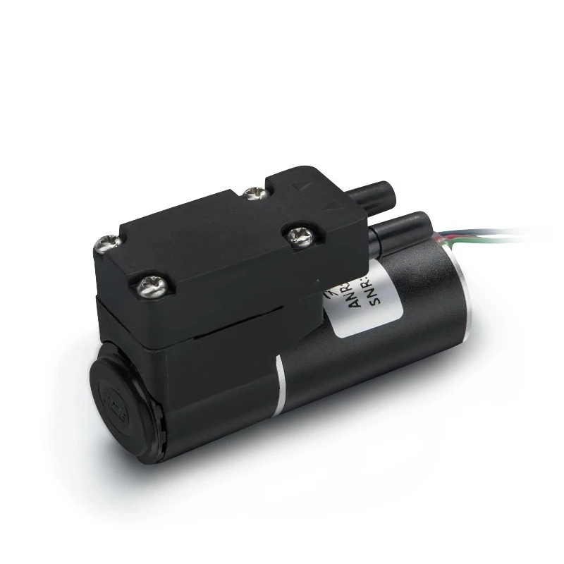 12V DC Brushless Motor Micro Diaphragm Vacuum Pump OEM-Portable Electric Mini Oil Free Air Suction Sampling Pump