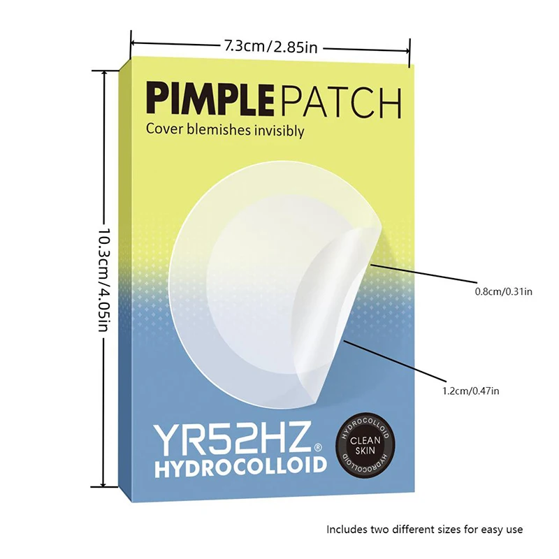 360 STKS Ronde Transparante Acne Patch Huidverzorging Sticker Make-up Tool